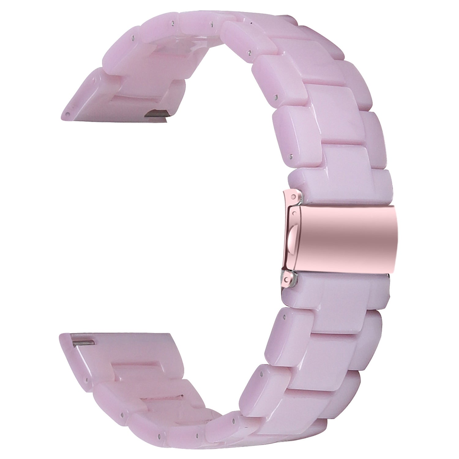 For Nokia Withings Steel HR 40mm Watch Strap 20mm Waterproof Resin Acrylic Bracelet Band - Style A For Nokia Withings Steel HR 40mm Watch Strap 20mm Waterproof Resin Acrylic Bracelet Band - Style A